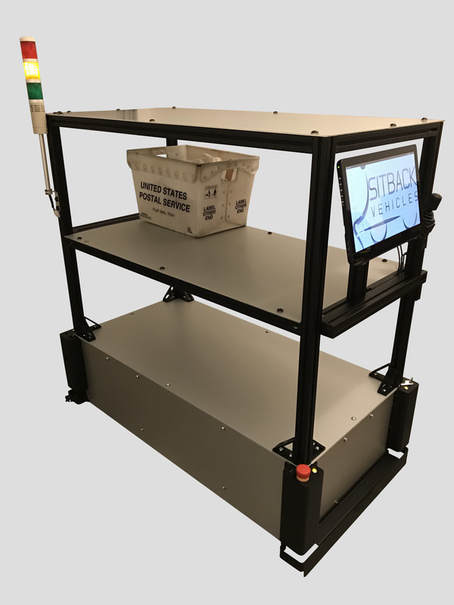 SB-Cart studio product image with shelf and USPS bin